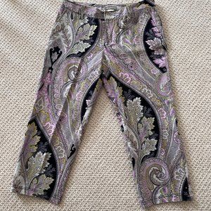 Tommy  Bahama paisley capris